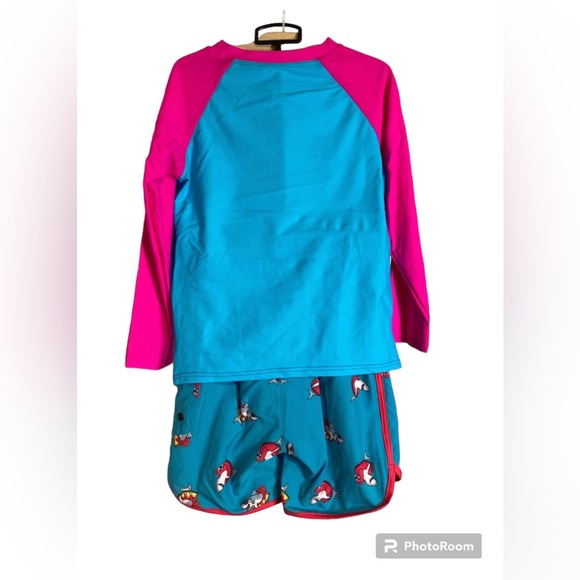 Sovereign Code Rash Guard and swim trunks - Picture 2 of 3